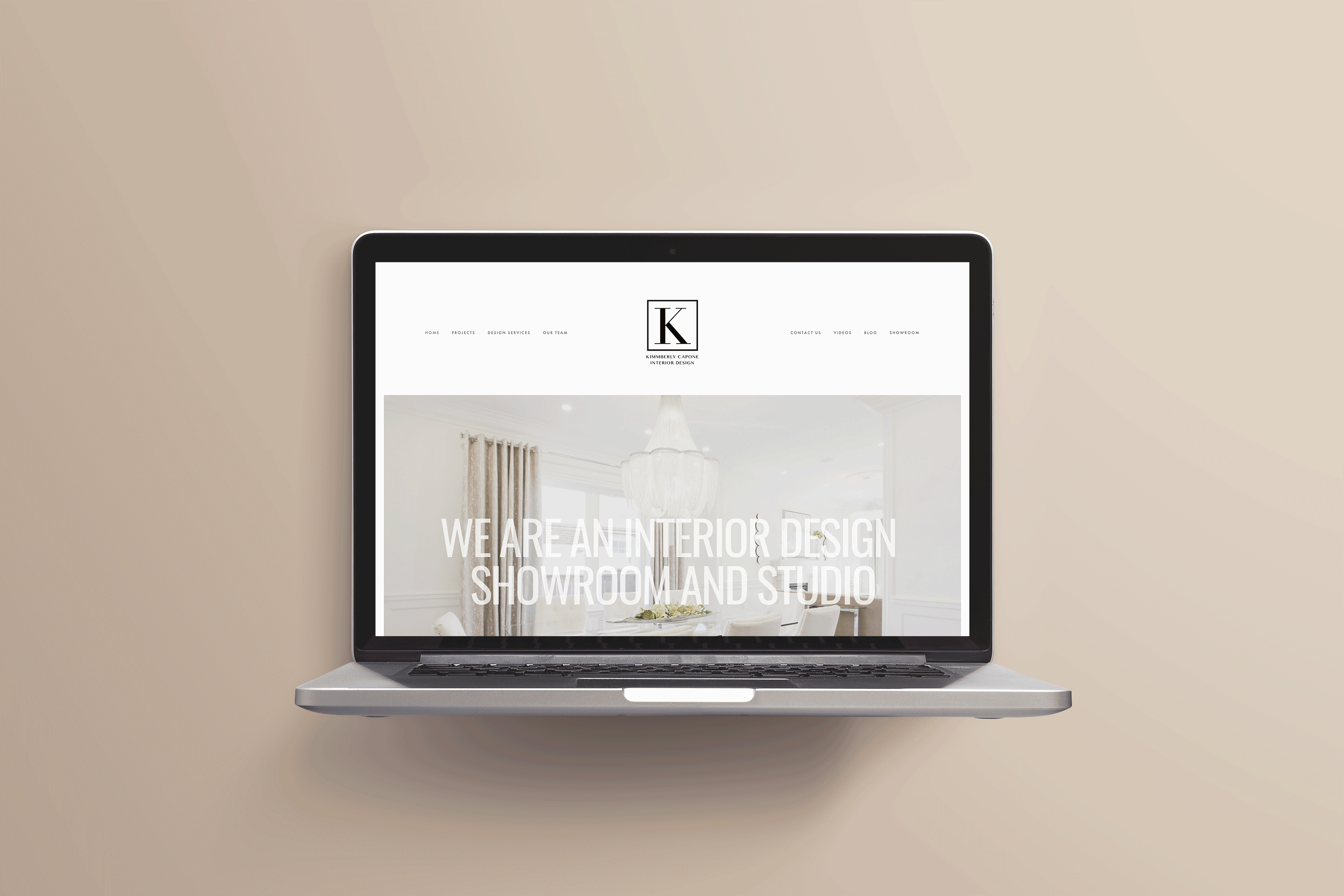 Web design mockup